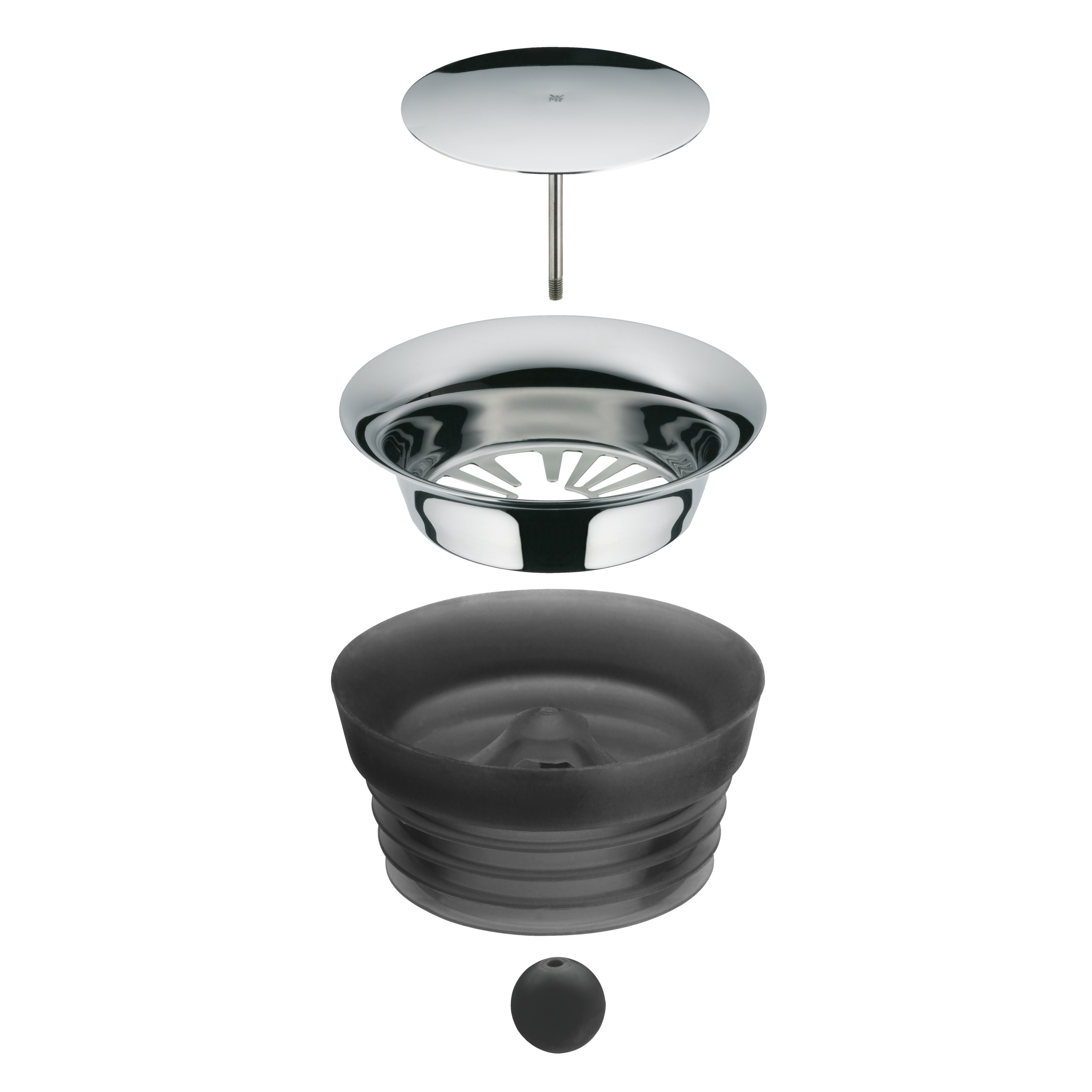 Wasserkaraffe WMF BASIC schwarz