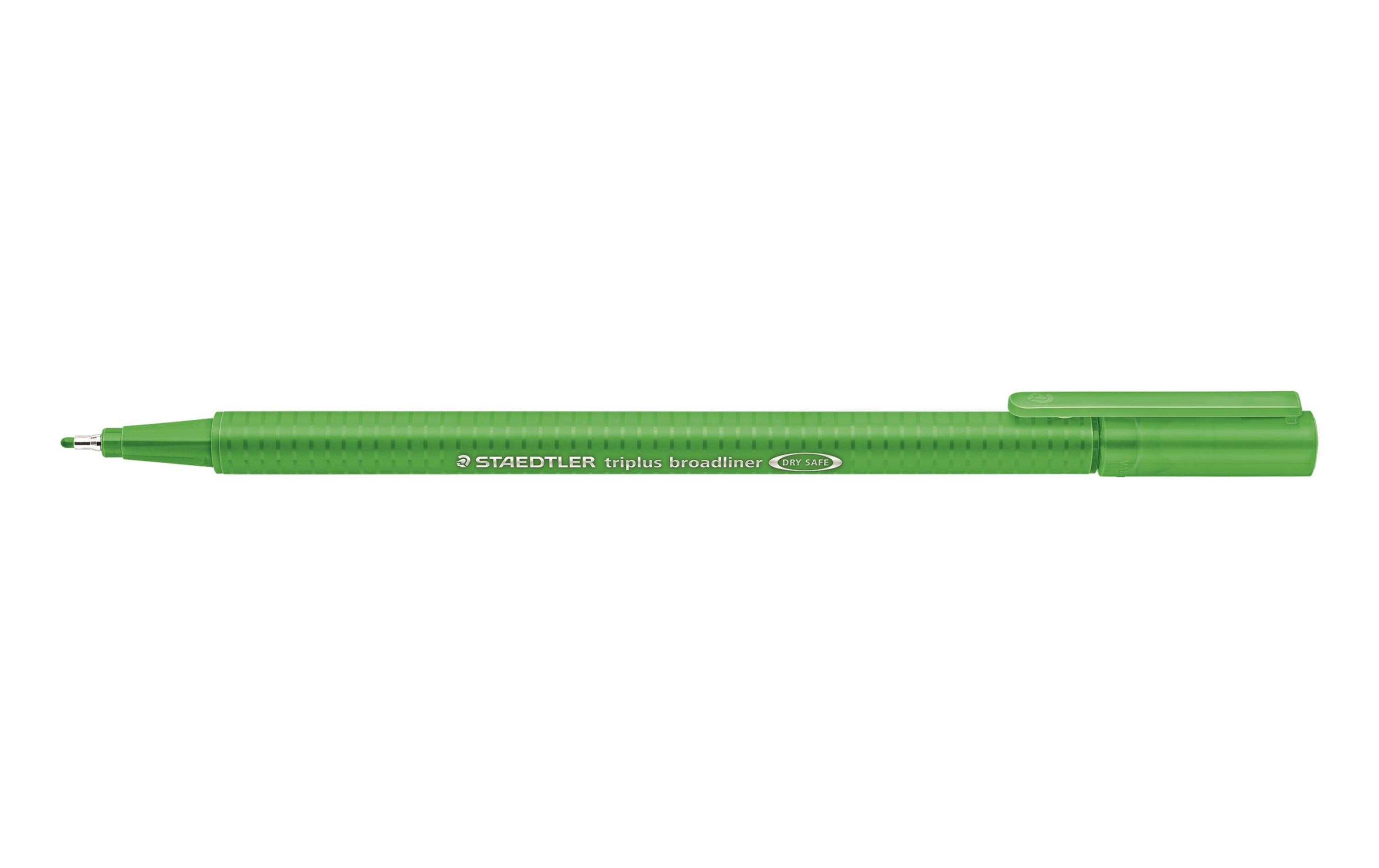 Fineliner Triplus broadliner 338 0.8 mm, HellgrünFeiner Schreiber von Staedtler