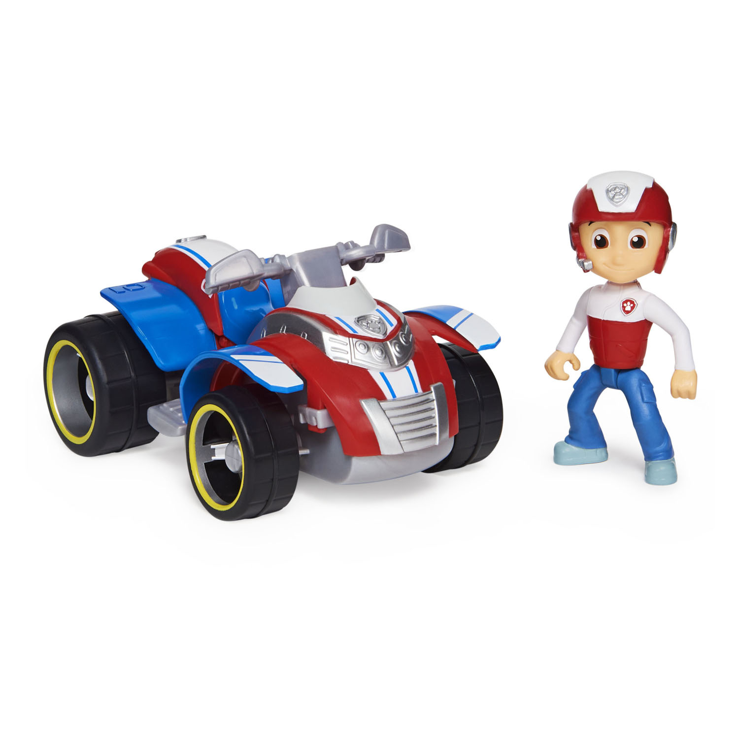 PAW Patrol Voertuig met Speelfiguur - Ryder's Rescue ATV