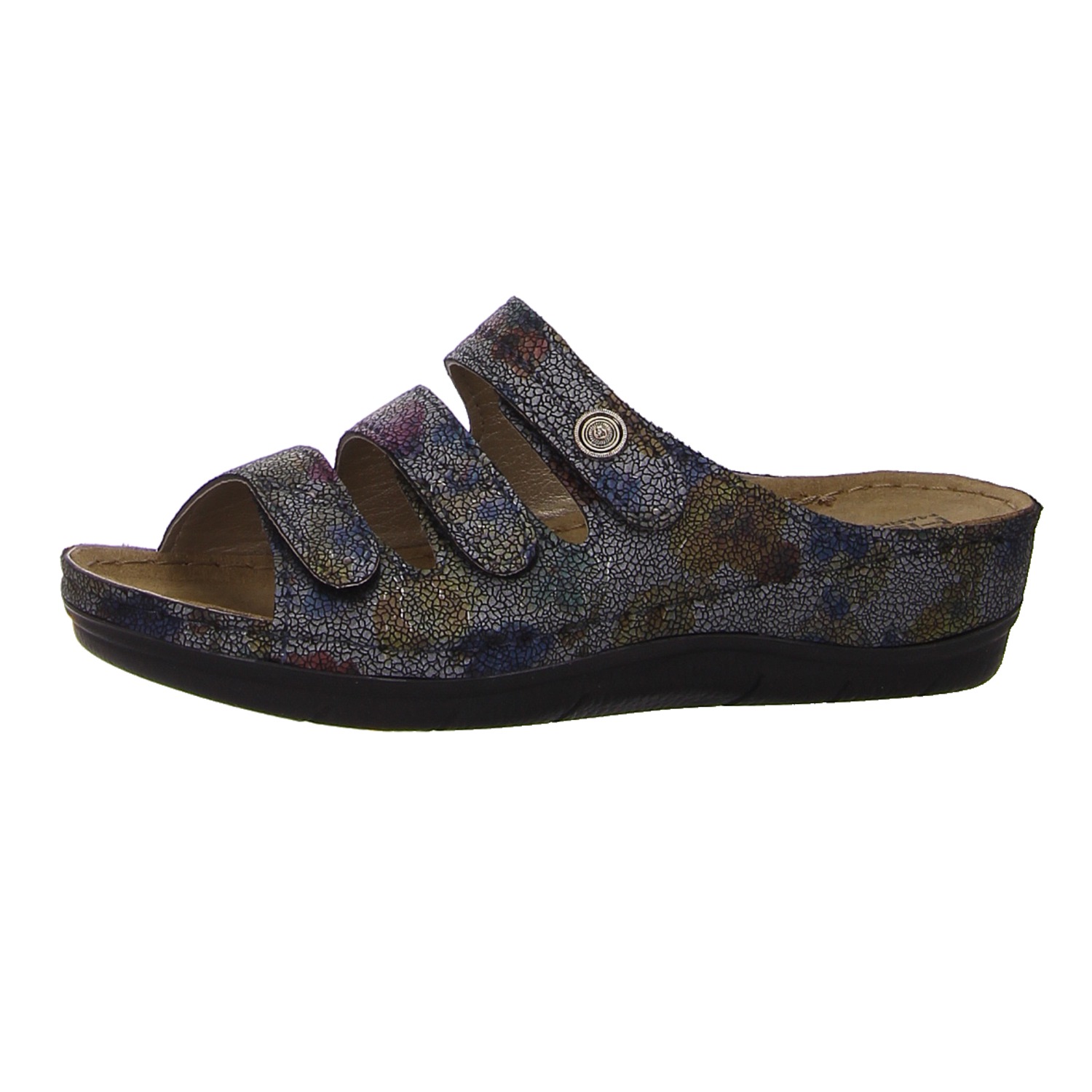 Fischer Pantoletten blau blau