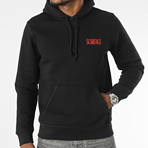 Sweat Capuche Sitting Noir