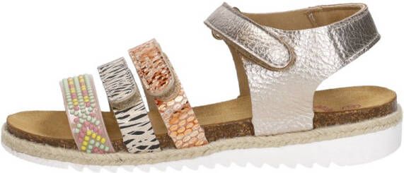 Develab 48480-351 meisjes sandalen metallic