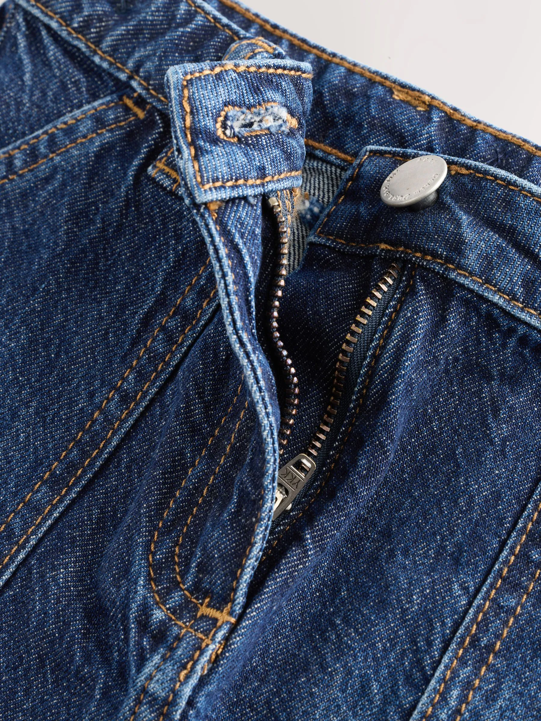 Donkerblauw - Denim rok (3-16jaar)