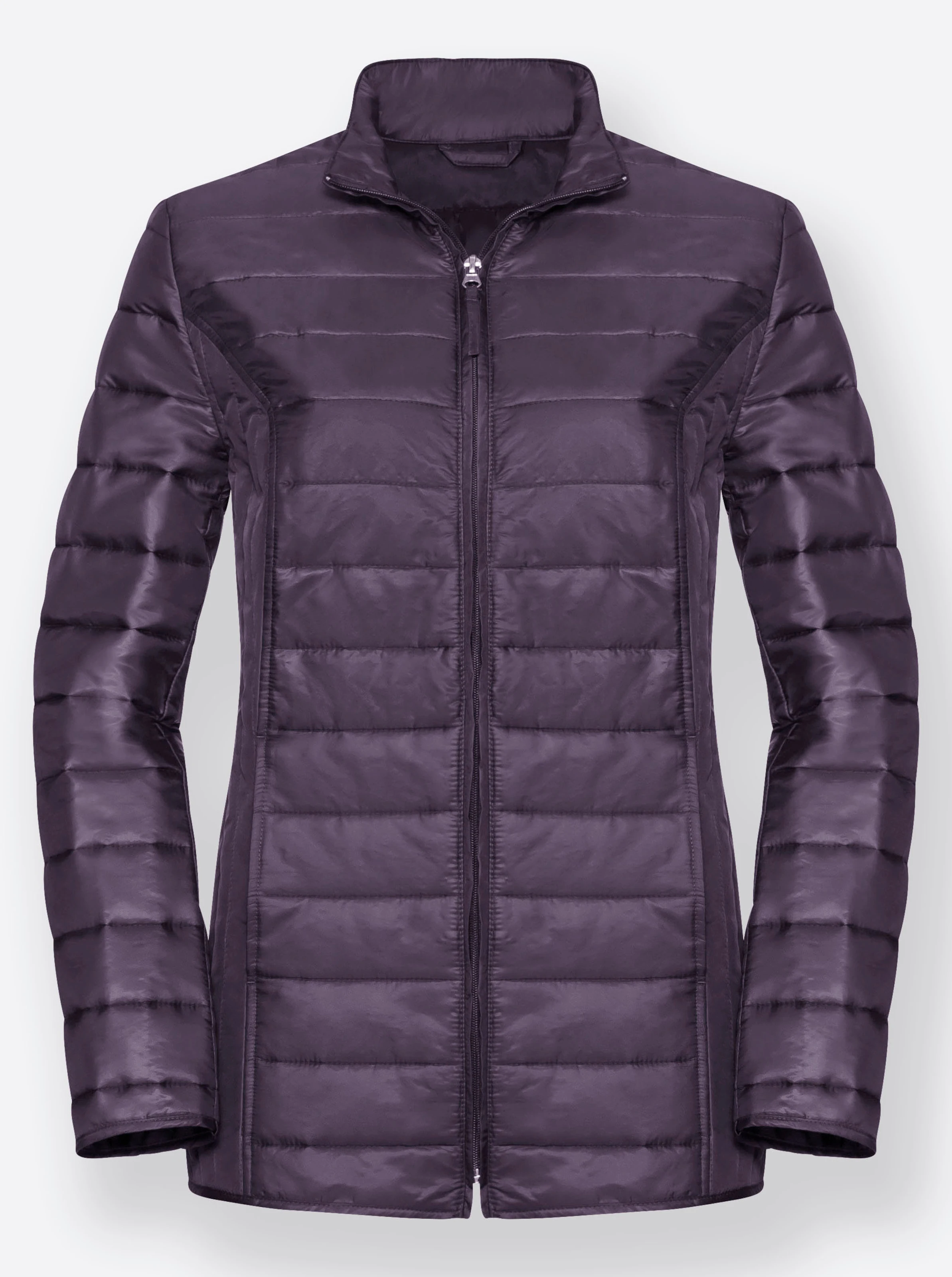 Steppjacke in lila