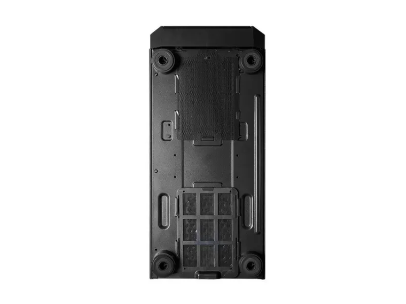 Chieftec SCORPION 4 - Tower - ATX - sidepanel med vindue (hærdet glas) - ingen strømforsyning (ATX) - sort - USB/Lyd
