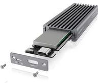 ICY BOX 60509 M.2 harde schijf-behuizing M.2 2230, M.2 2242, M.2 2260, M.2 2280 USB-C USB 3.2 (Gen 2)