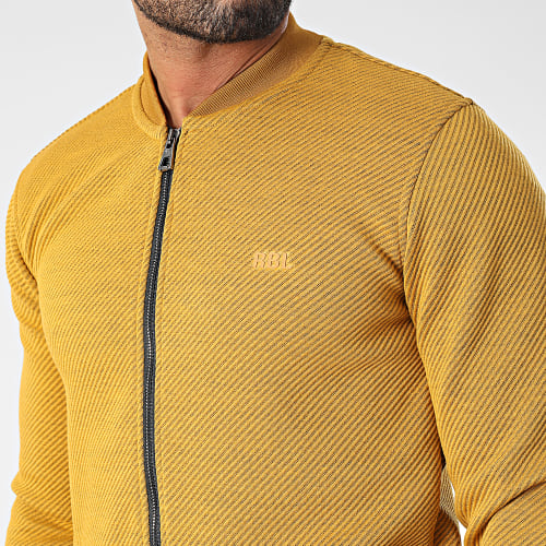 Veste Zippée RBL6308 Jaune Moutarde