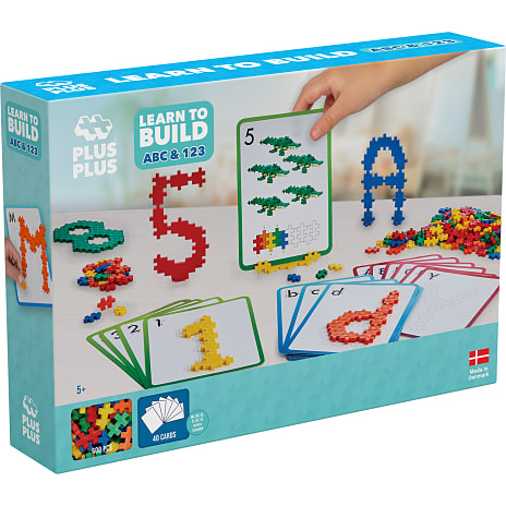 Plus Plus Lær ABC & 123 - 600 dele