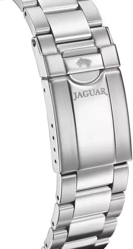 Jaguar - Polshorloge - Zilver - RVS - Swiss Made - Analoog