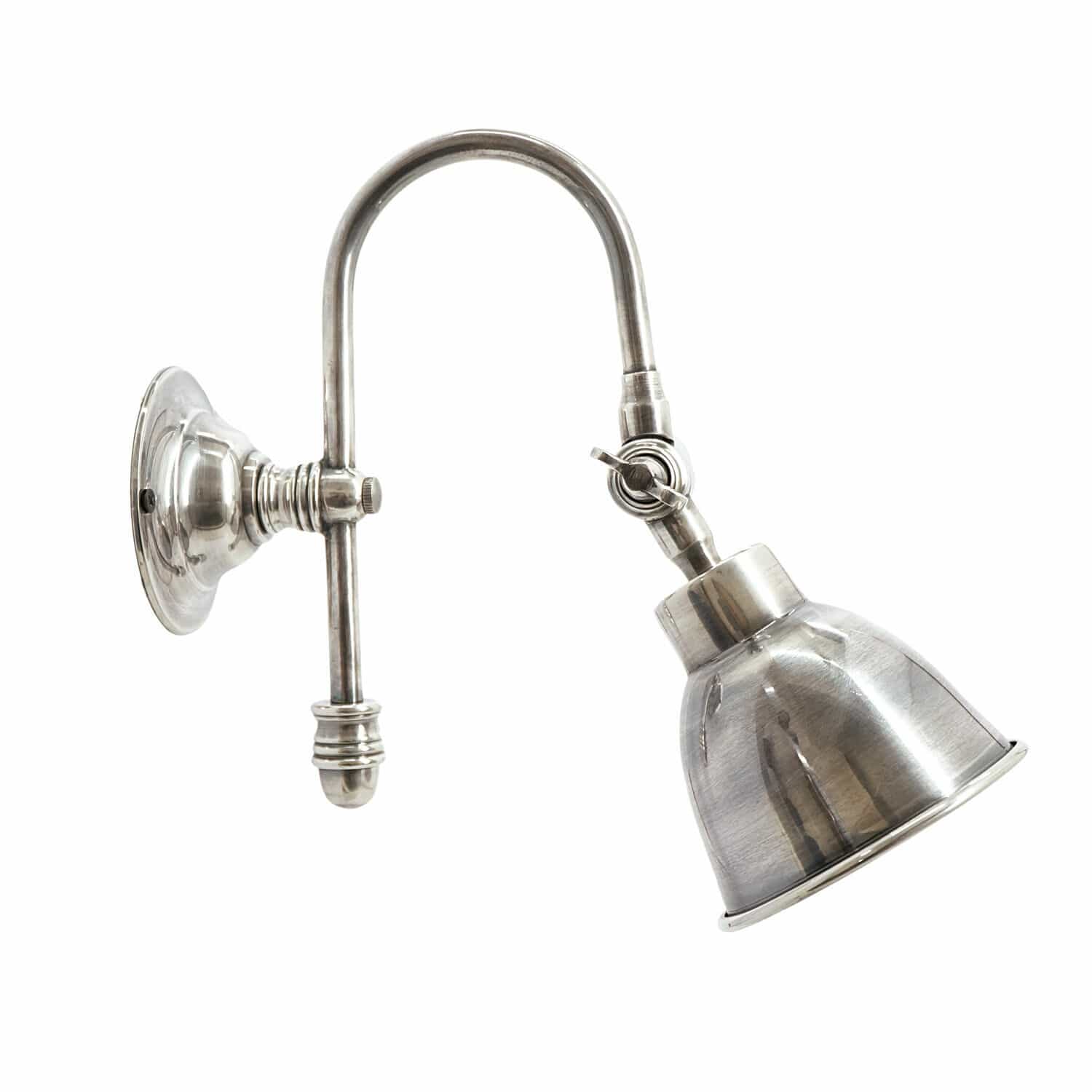 Wandlampe Gemma antiksilber