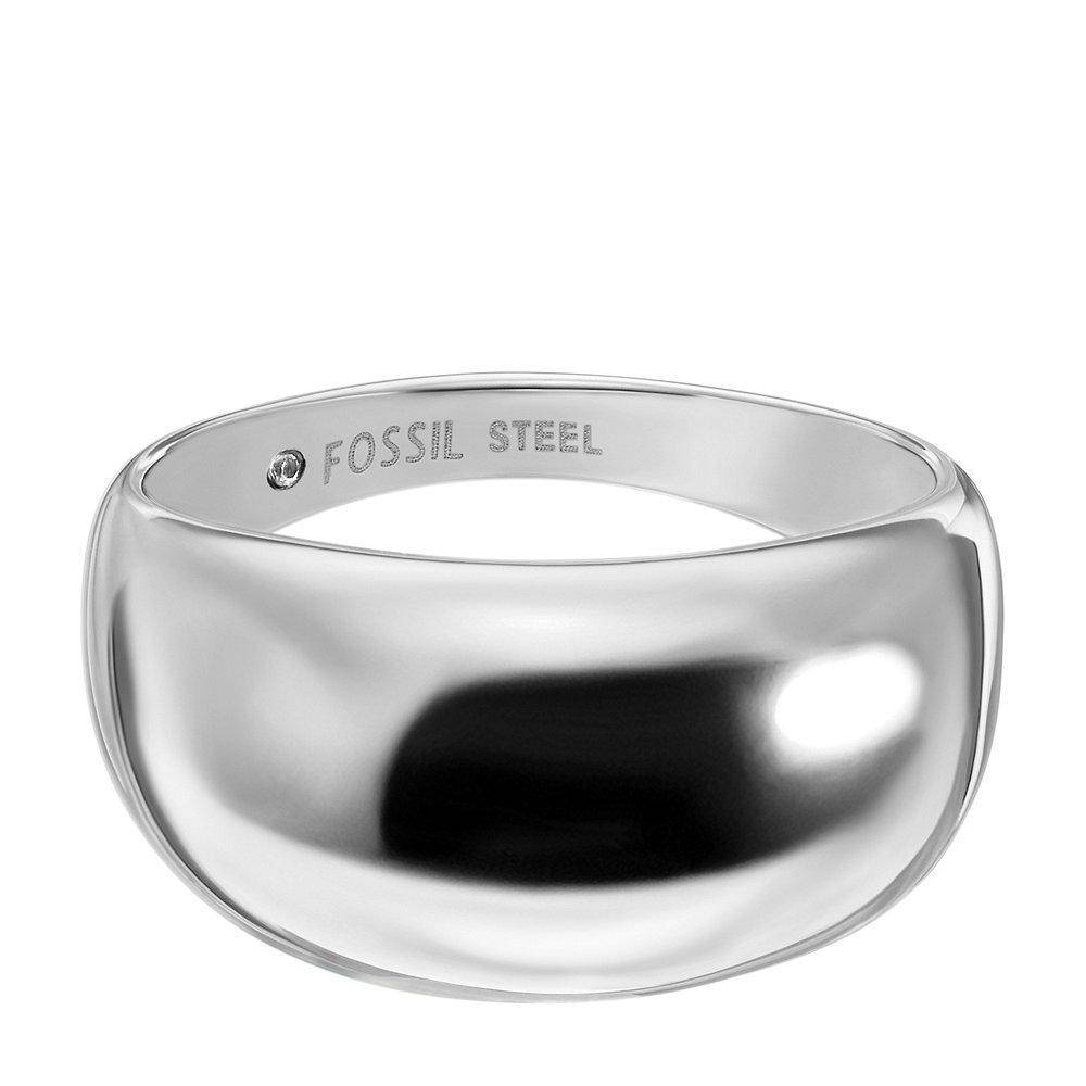 Fossil ring JF047470406 Jewelry zilverkleurig