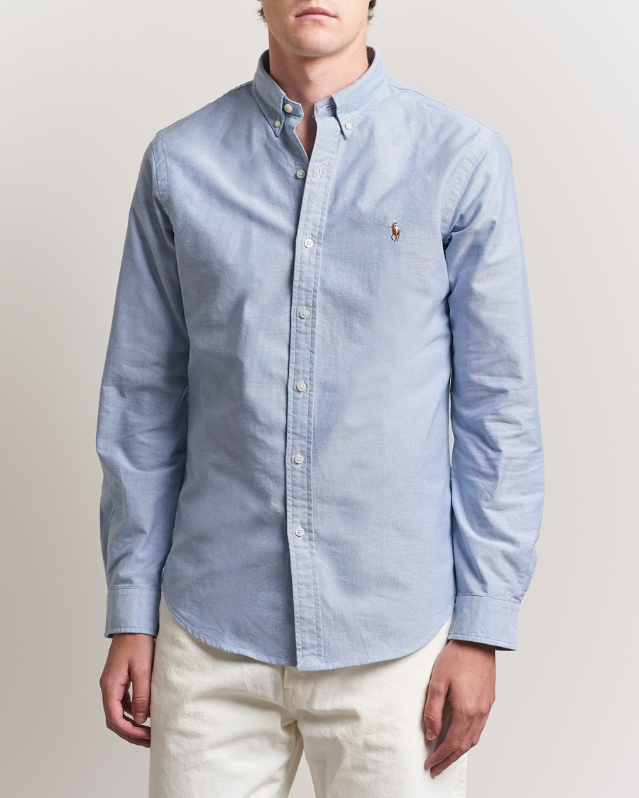 Polo Ralph Lauren Slim Fit Shirt Oxford Blue
