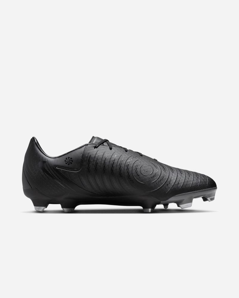 Chaussures de football Nike Phantom GX Academy FG/MG Noir & Gris pour homme