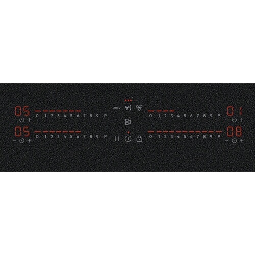 Plaque de cuisson avec hotte intégrée Aeg TH84CB03FZ SaphirMatt