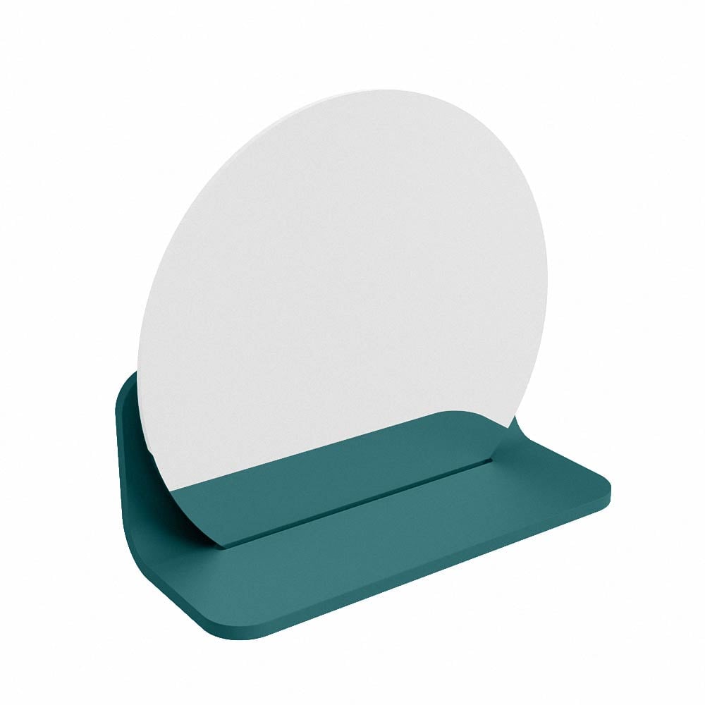 Mondiaz Spot spiegel rond Ø30cm met planchet smag