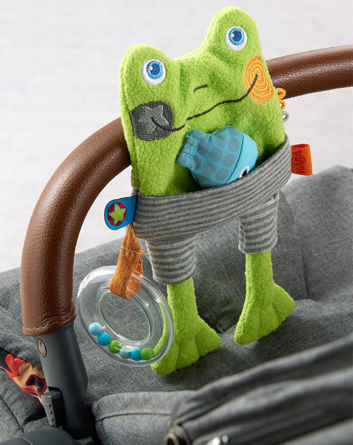 Buggy-Spielfigur GRÜNER HÜPFER in bunt