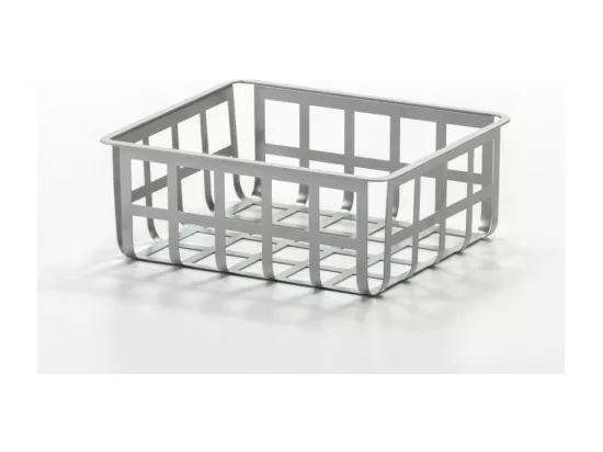 Panier de rangement et décoratif en métal, taille moyenne, ZESTA