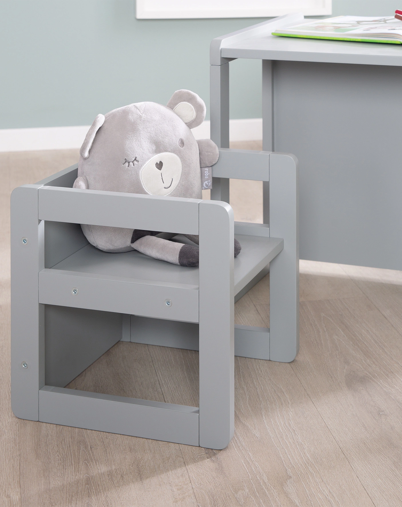 Kindersitzgruppe 3in1 (Farbe: grau)