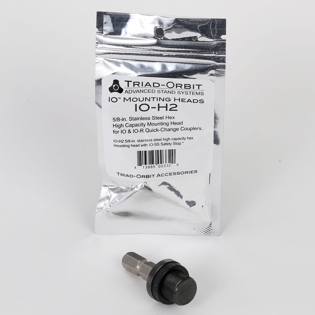 Triad-Orbit IO-H2 Quick-Change coupler 5/8 inch schroefdraad