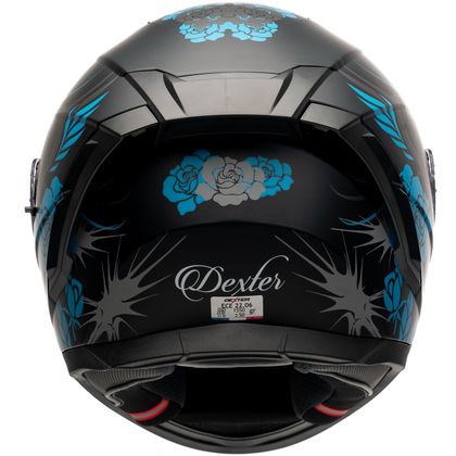 Casque Dexter EROS FELINE - Noir / Bleu