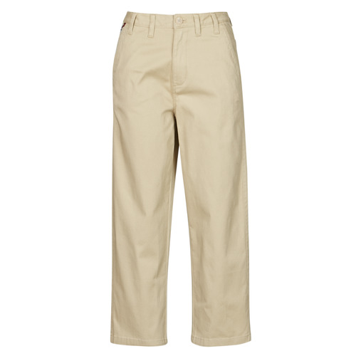 Tommy Jeans - TJW HIGH RISE STRAIGHT - Beige