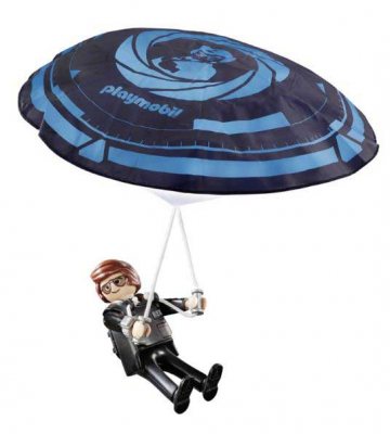 Playmobil: The Movie Rex Dasher With Parachute