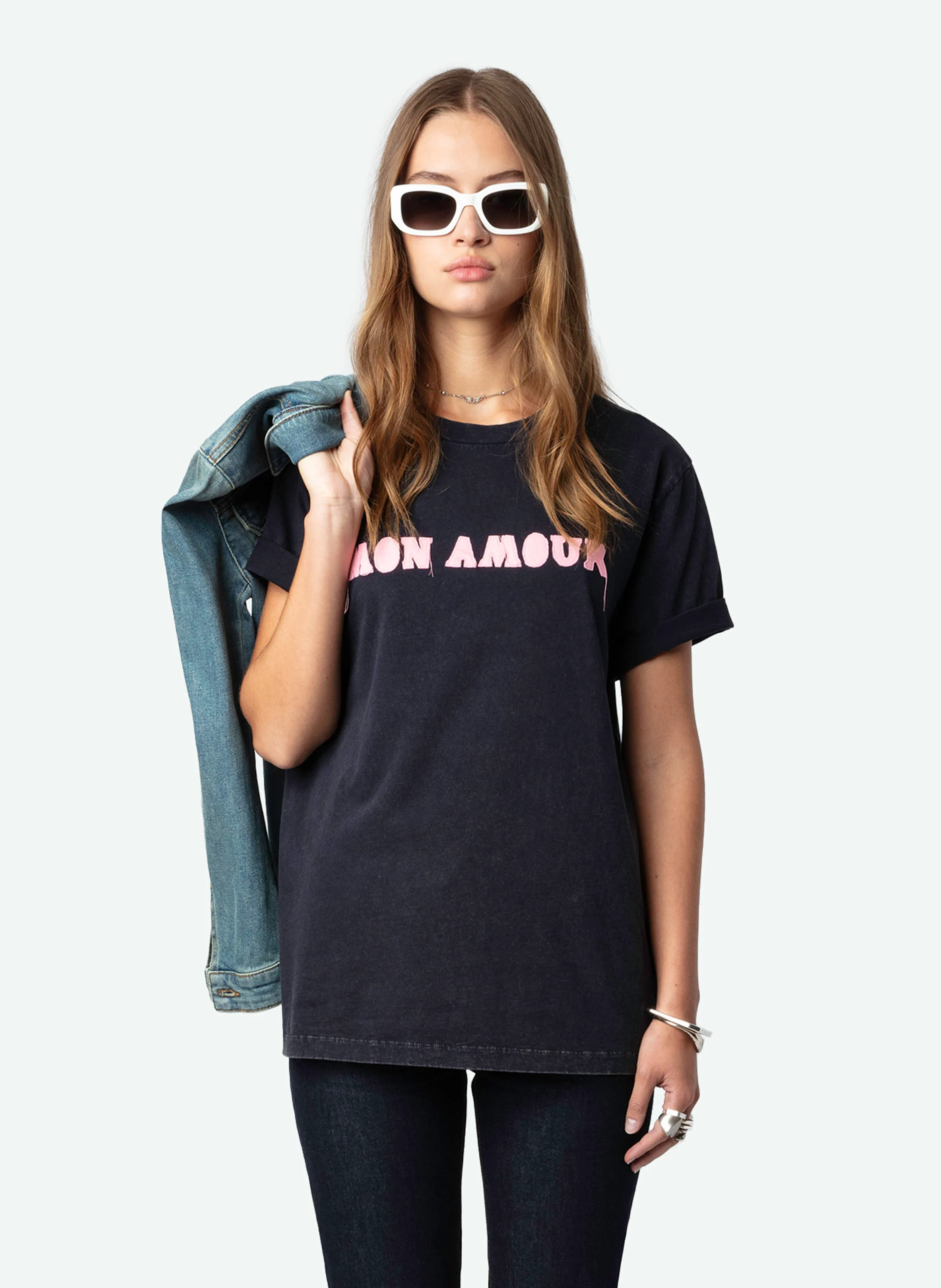 EDWIN - Tee-shirt droit en coton biologique | Bleu