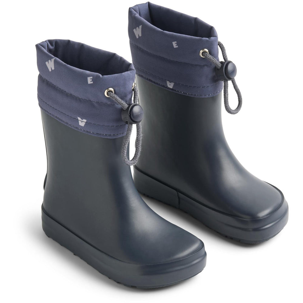 Køb Wheat Navy Barefoot Gummistøvler Zerro