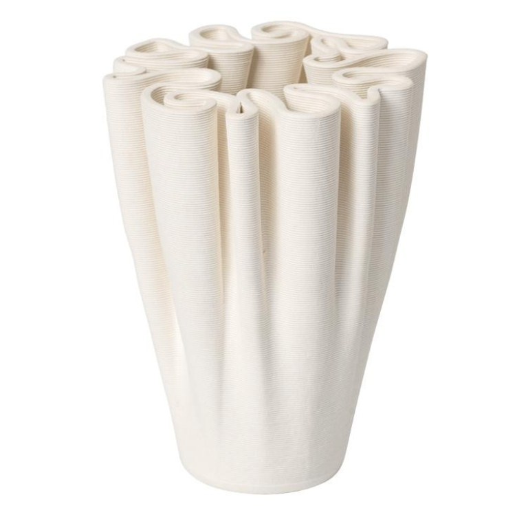 Ferm Living Dedali vaas H11 Off-White
