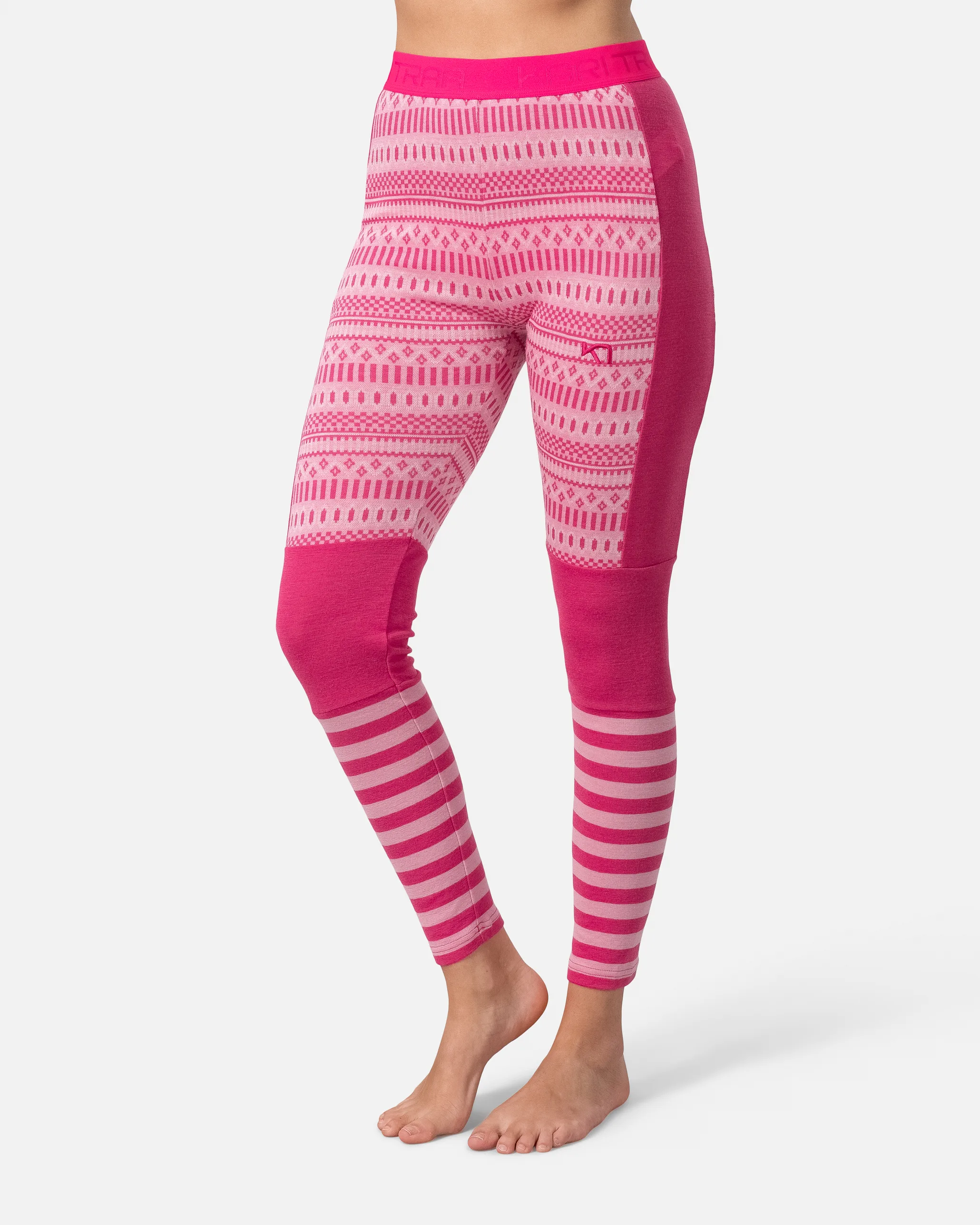 Kari Traa Women's Åkle High Waist Pants Bright Pink