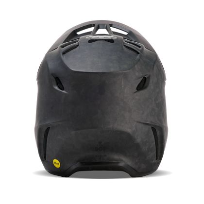 Casque cross Fox V3 RS CARBON SOLID 2024 - Noir