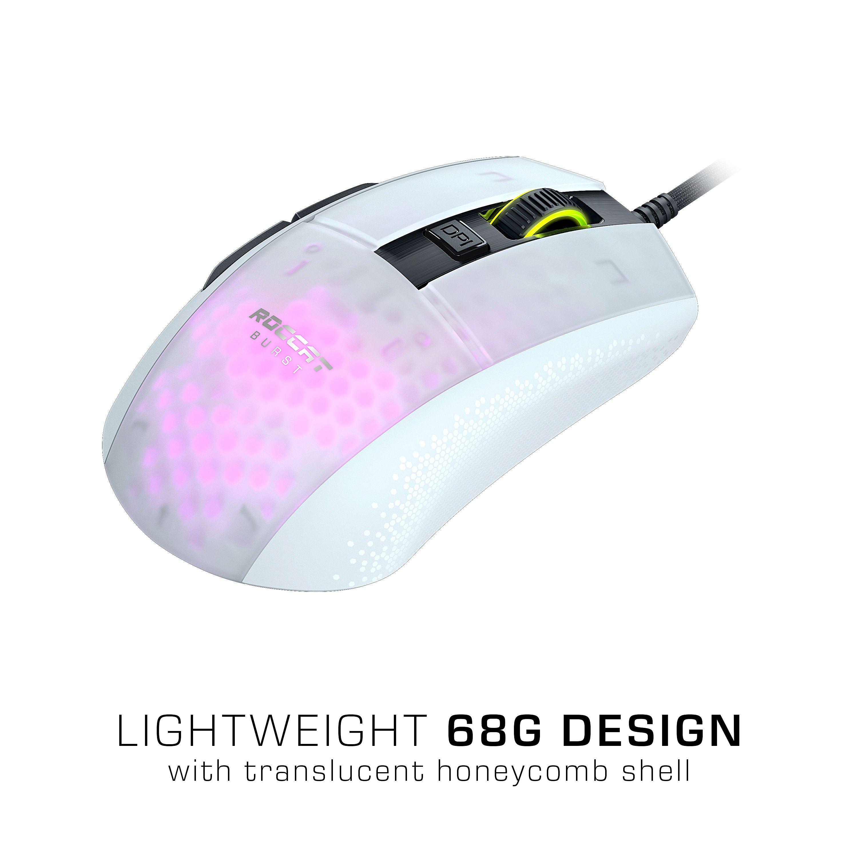 ROCCAT GAME Burst Pro Mouse White