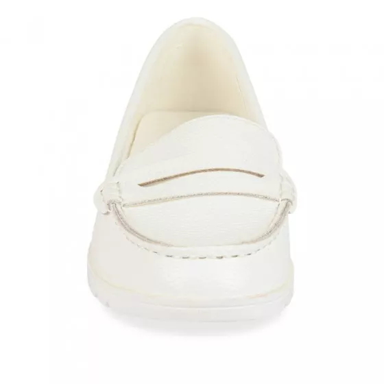 Mocassins BLANC VIA DONNA