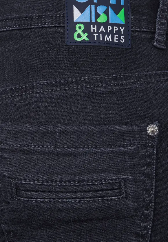 Casual Fit Jeans - blue black washed
