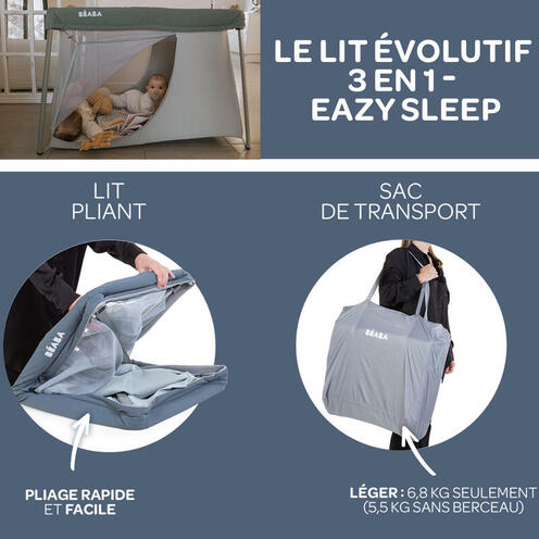 Lit parapluie 3 en 1 Eazy Sleep - BEABA