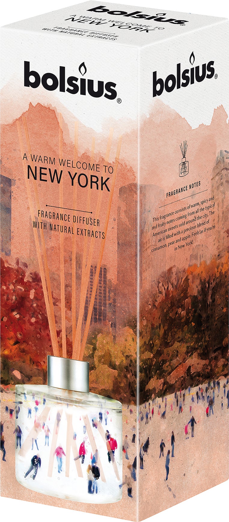 Bolsius geurstokjes Around the World New York 100 ml