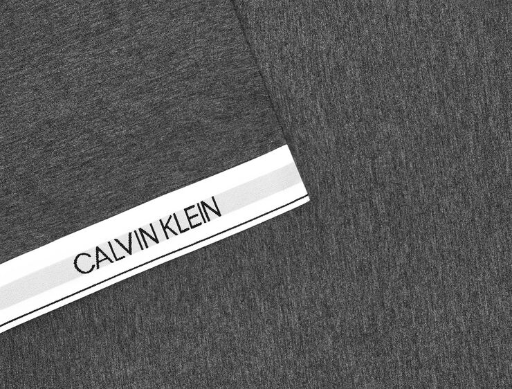 Calvin Klein Classic Logo sengesæt Heathered charcoal