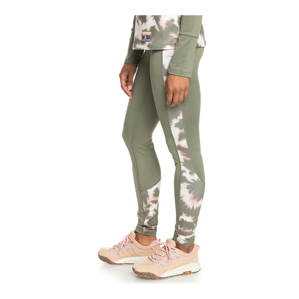 Roxy BIG GEL - Legging Femme deep lichen green ni