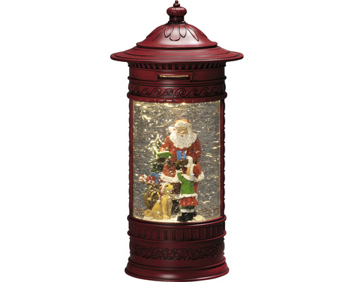 LED Waterlantaarn Brievenbus Santa Konstsmide, warm wit licht, op batterijen
