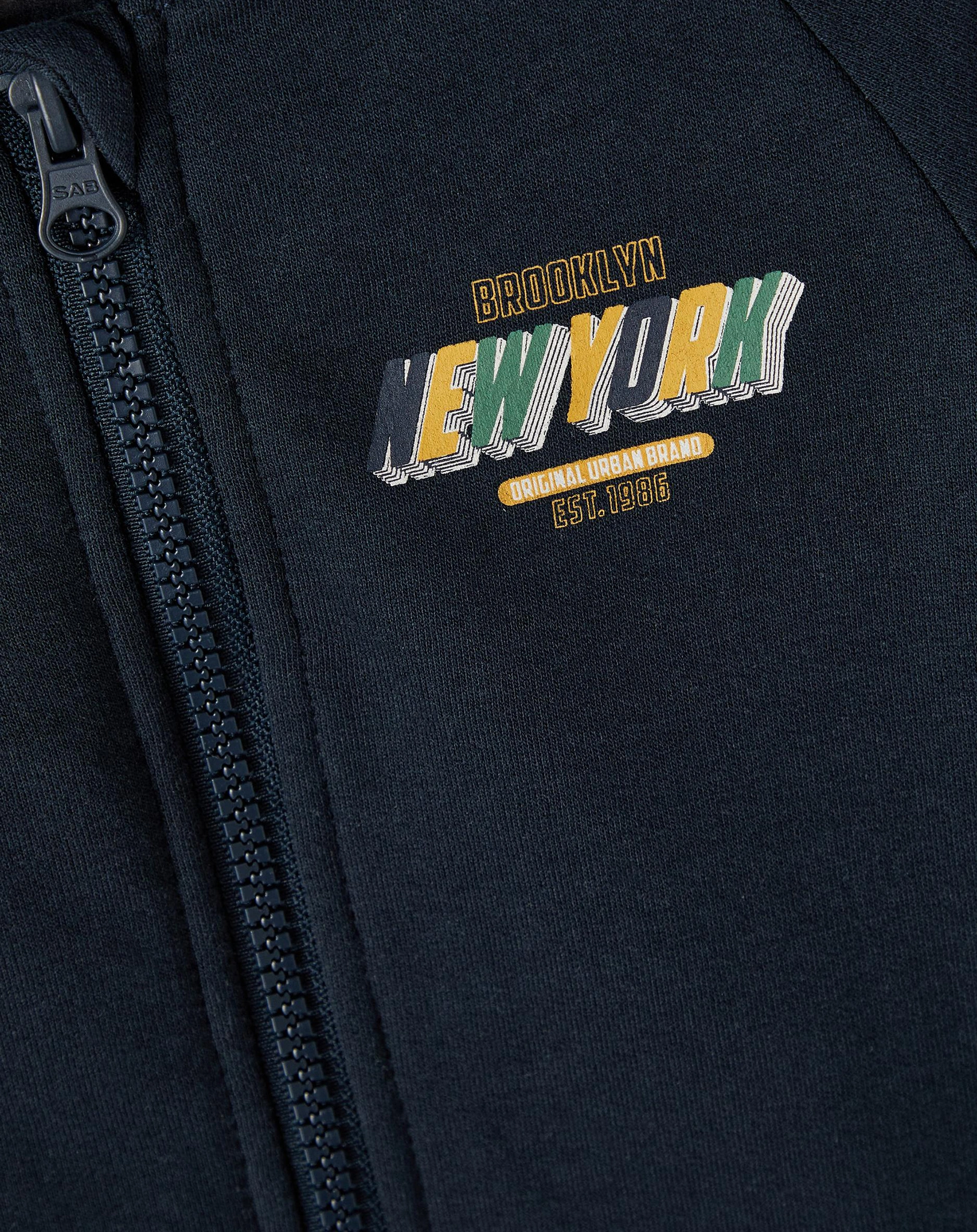 Sweatjacke NMMNILLINGE in dark sapphire