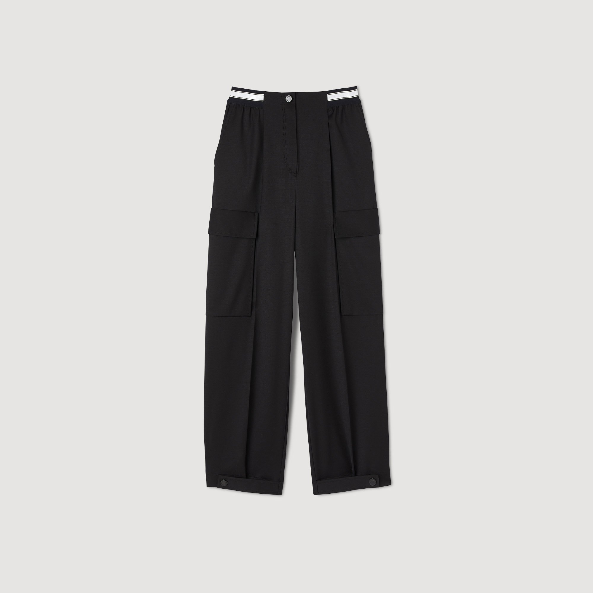 Pantalon cargo large