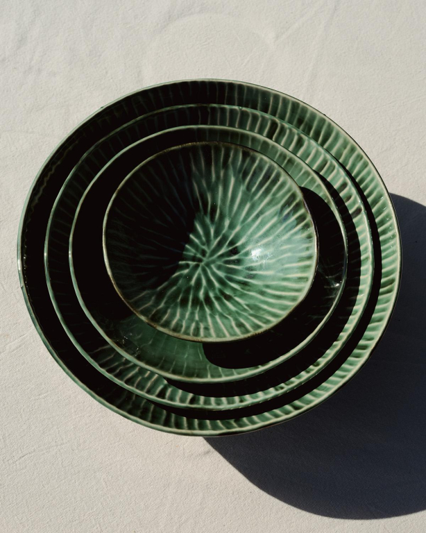 Serax Verde Lanza by Pascale Naessens schaal Ø30