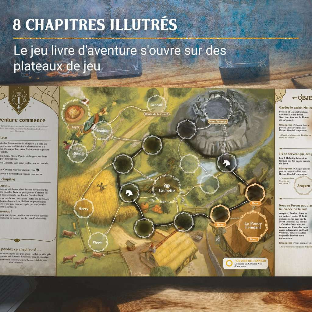 Le Seigneur des Anneaux - Jeu Livre d'Aventure - Occasion