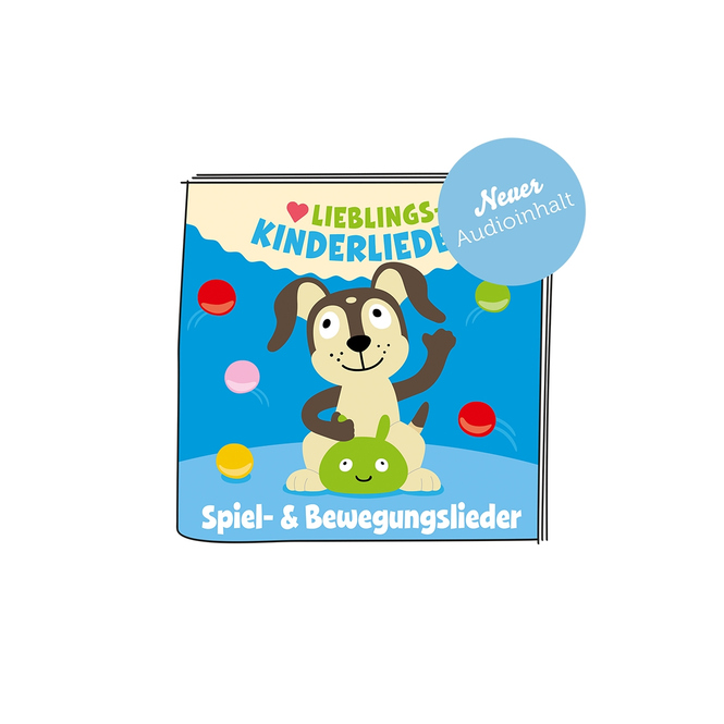 tonies® - Lieblings-Kinderlieder - Spiel- und Bewegungslieder - Toniefigur