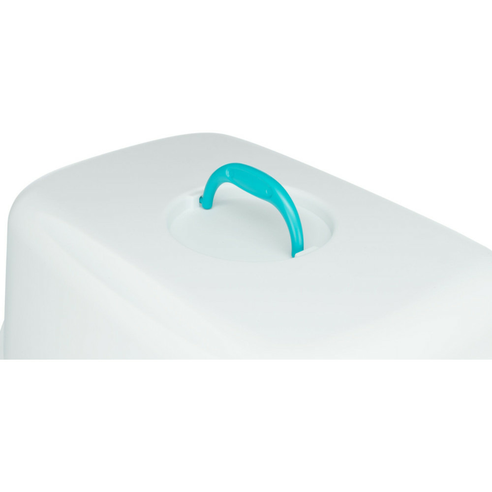 Maison de toilette vico 40 x 56 cm x h40 turquoise pour chat