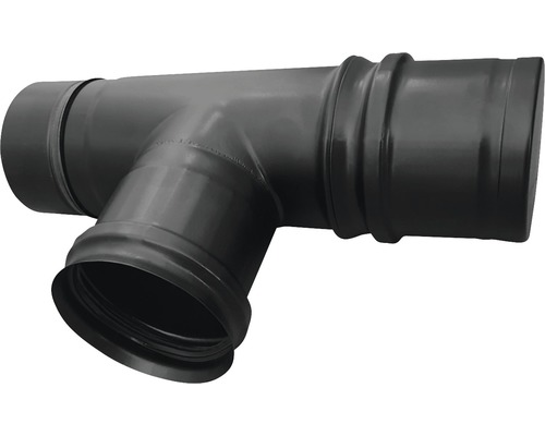 Pelletkachelbuis capsulebocht Bertrams Ø 80 mm gepoedercoat zwart