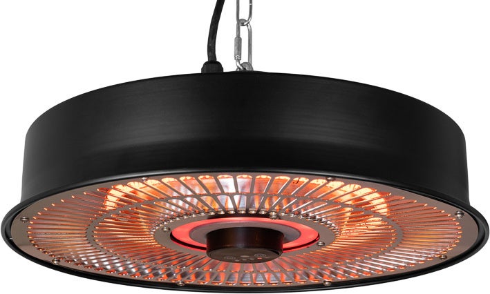 Eurom partytent heater 1500 RC zwart 43 x 43 x 10 cm