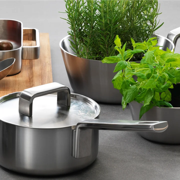 Iittala - Tools Topf mit Deckel Ø 22 cm, 4 Liter