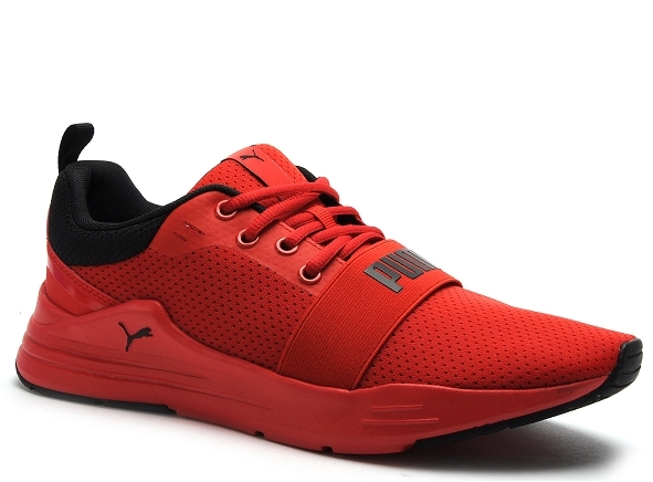 Puma basses homme puma wired run rouge