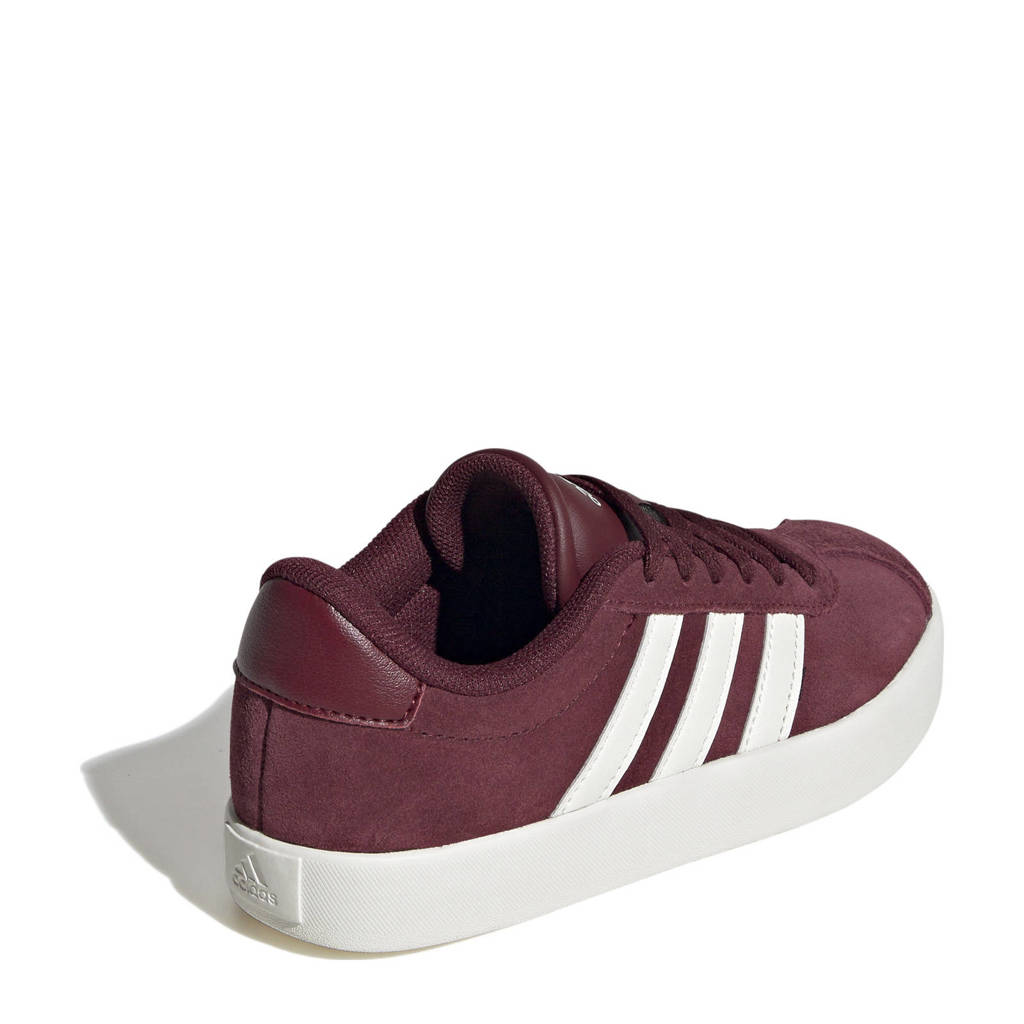 adidas VL Court 3.0 sneakers donkerrood/wit
